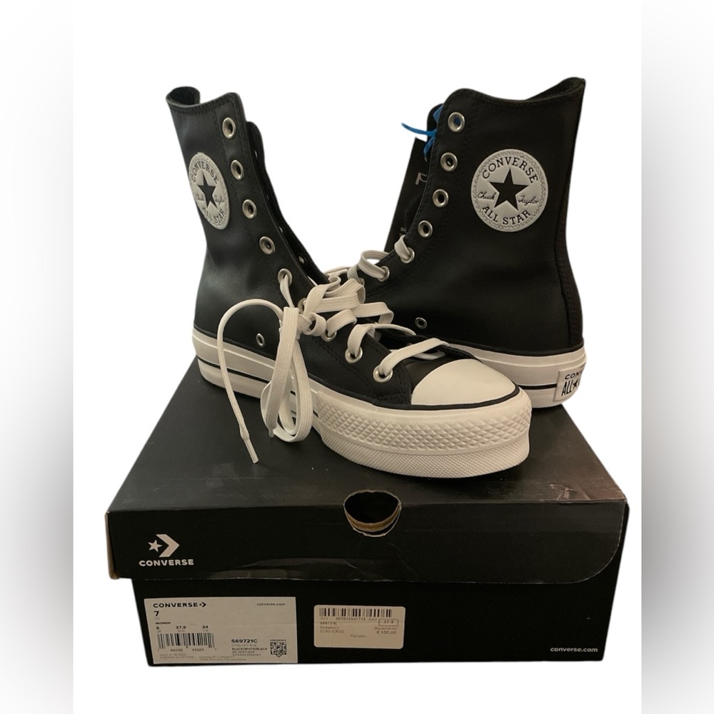 Converse CTA lift X-Hi leather brand new (size 7)